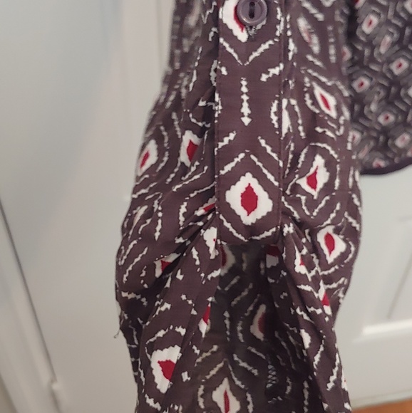 Anthropologie 3/4 length sleeve shirt women's M - Picture 4 of 8